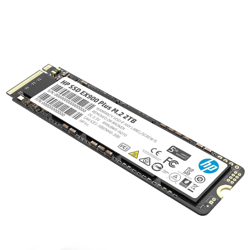 Hp Ssd Ex900 Plus 2tb Pcie Gen 3x4 Nvme